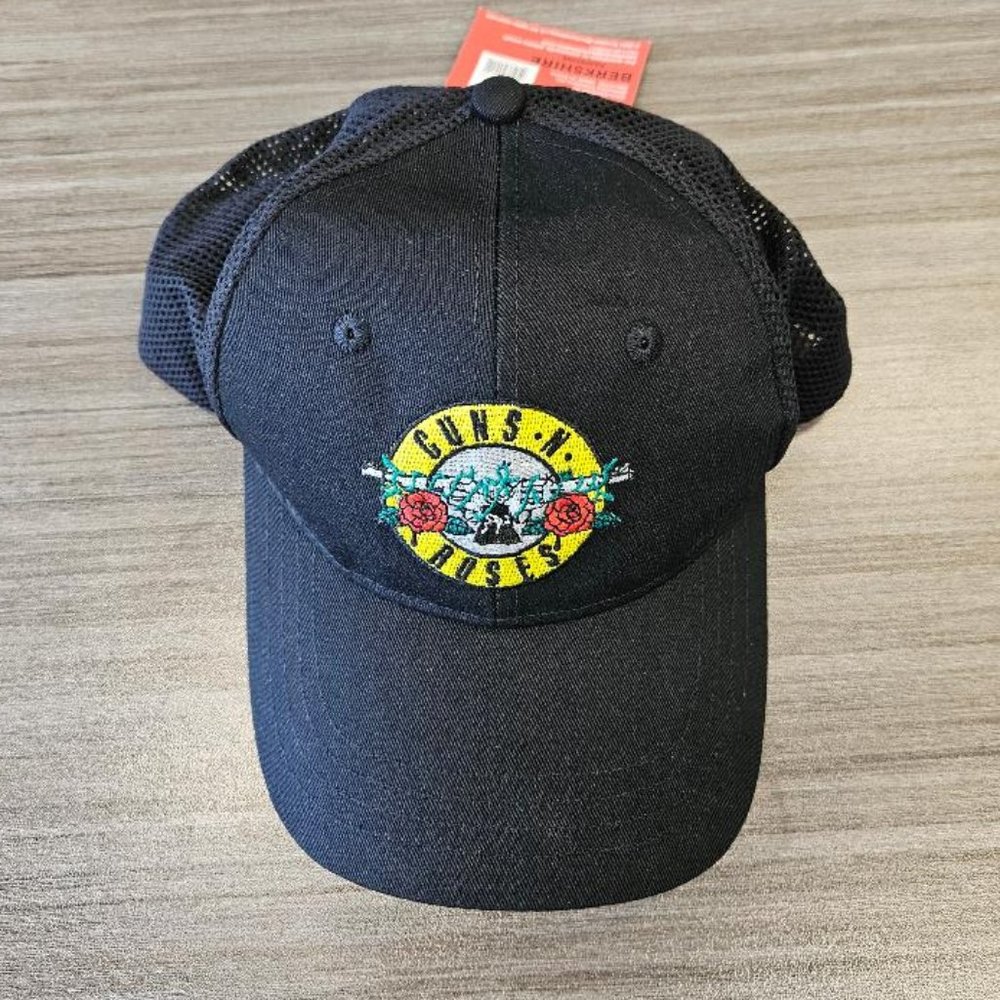 GUNS N ROSES embroidered logo baseball hat